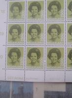 BEATRIX ongevouwen veldelen van 25, Postzegels en Munten, Ophalen of Verzenden, Na 1940, Postfris