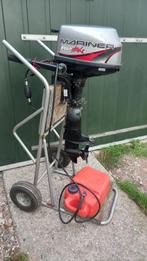 Mariner 4pk 4-takt kortstaart buitenboordmotor, Gebruikt, Minder dan 5 pk, Viertaktmotor, Niet ingevuld