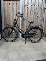 Oma fiets ‘Gazelle Puur Midnight’ 59 cm, Fietsen en Brommers, Ophalen, Zo goed als nieuw, Gazelle Puur NL, Versnellingen