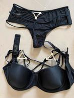 Mooe lingerie set/Marlies Dekkers zwarr-heel stoer, Ophalen of Verzenden, Zwart, BH