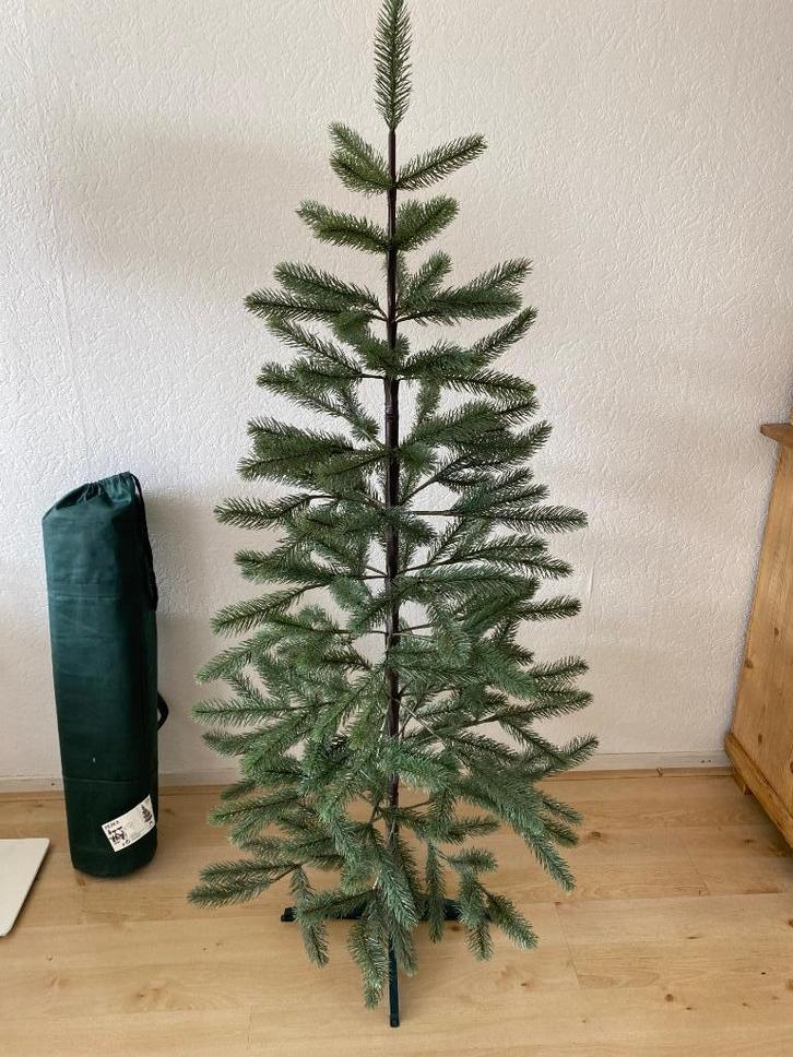 Duurzame Kunst Kerstboom Ikea zgan + opbergzak 165 cm Hoog, Diversen, Kerst, Zo goed als nieuw, Ophalen of Verzenden