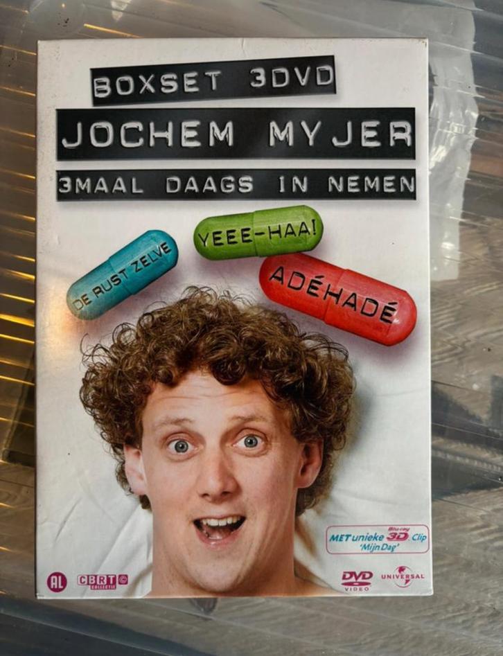 Jochem Myjer, Cd's en Dvd's, Dvd's | Cabaret en Sketches, Zo goed als nieuw, Stand-up of Theatershow, Alle leeftijden, Ophalen of Verzenden