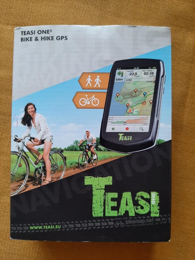 Teasi One² Bike & Hike GPS - Zo goed als nieuw!, Ophalen, Waterdicht, Zo goed als nieuw