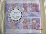 NIEUWSTAAT papier GINA K Design luxury paper PARISIAN GARDEN, Ophalen of Verzenden, Zo goed als nieuw, Papier of Karton, Overige merken