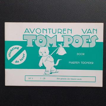 Tom Poes Stichting De Lezer nrs. 1 - 2 - 3 - 4 - 18 - 19 beschikbaar voor biedingen