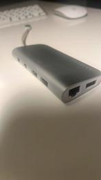 Satechi Type-C Pro Hub Adapter (V2, Zilver)., Ophalen of Verzenden, Zo goed als nieuw