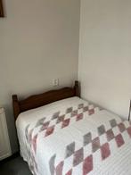 MOET NU WEG Stevig houten bed,verstelbare lattenbodem 90x200, Ophalen, 90 cm, Eenpersoons, Zo goed als nieuw