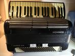 Hohner Tango IIM accordeon, Muziek en Instrumenten, Accordeons, Zo goed als nieuw, 96-bas, Hohner, Met riemen