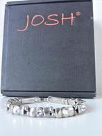 Nieuwe Josh dames armband, Nieuw, Overige materialen, Met kristal, Zilver