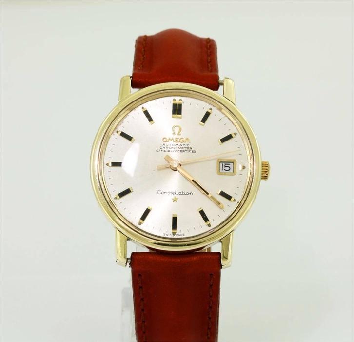 Omega Constellation Automatic - Vintage heren horloge, Sieraden, Tassen en Uiterlijk, Horloges | Heren, Zo goed als nieuw, Polshorloge