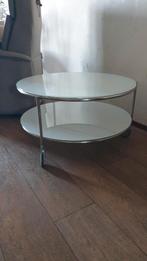 Glazen salontafel, Ophalen, 100 tot 150 cm, 50 tot 100 cm, Minder dan 50 cm