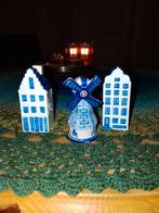 Delfts Blauw Miniatuur Set, Porselein of Keramiek, Schaal, Ophalen of Verzenden, Zo goed als nieuw