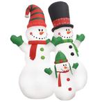 Opblaasbare sneeuwman sneeuwpop 240cm 4 LED's GRATIS BEZORGD, Diversen, Nieuw, Verzenden