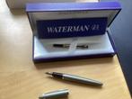 Waterman vulpen, nieuw uit verzameling. Grijs groen., Verzamelen, Pennenverzamelingen, Ophalen of Verzenden, Zo goed als nieuw