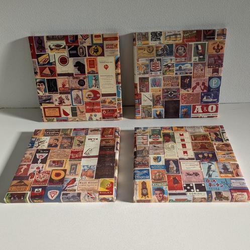 4 x Rob Scholte - Lucifer in Paradise - Prent op canvas, Huis en Inrichting, Woonaccessoires | Schilderijen, Tekeningen en Foto's