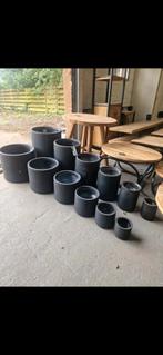 Mooie grote potten set van 6 potten 40 euro, Ophalen, Steen, Minder dan 60 cm, Rond