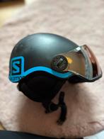 Salomon Skihelm met vizier, Gebruikt, Overige typen, Skiën, Minder dan 100 cm