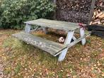 Picknickbank, Tuin en Terras, Picknicktafels, Ophalen, Gebruikt, Rechthoekig, Hout
