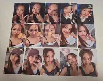 Twice Nayeon solo album photocards set beschikbaar voor biedingen