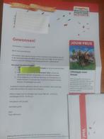 Uitstapje naar keuze 4 kaartjes postcodeloterij, Tickets en Kaartjes, Drie personen of meer