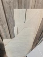 Restpartij tegels travertien look, 60 cm of meer, Keramiek, Ophalen of Verzenden, Minder dan 5 m²