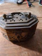 Antiek koperen kistje, Ophalen of Verzenden, Koper