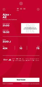 3 kaarten Ajax - Az, Twee personen, Maart