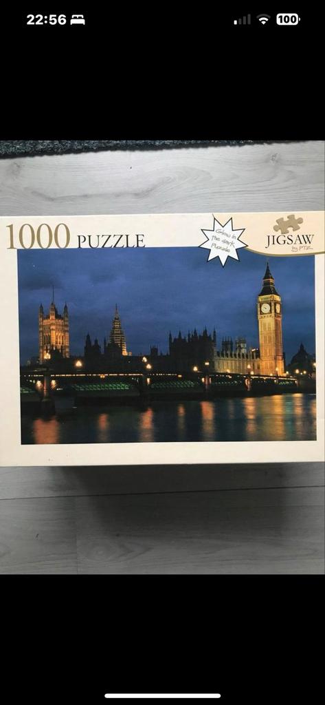 Puzzels, Ophalen of Verzenden, 500 t/m 1500 stukjes, Zo goed als nieuw