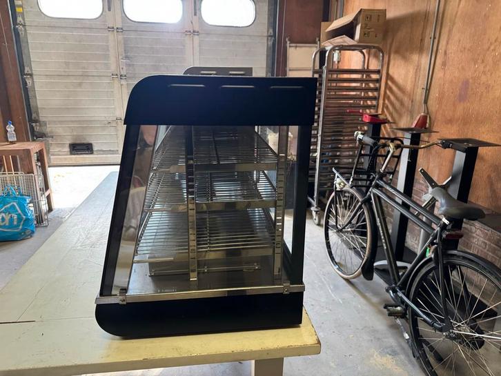 Warmhoudvitrine - Horeca Keukenapparatuur, Huis en Inrichting, Keuken | Keukenbenodigdheden, Gebruikt, Ophalen