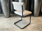 Nieuwe eetkamerstoelen Vichy in stof Oasis kleur Shell, Huis en Inrichting, Stoelen, Ophalen, Overige kleuren, Metaal, Nieuw