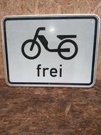 Oud Duits fiets verkeersbord, Ophalen of Verzenden, Verkeersbord fietsen, Duitsland, Vintage fiets