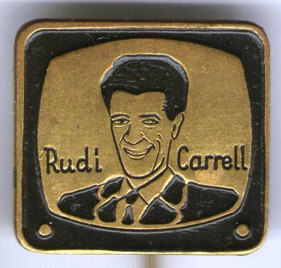 Rudi Carrell showmaster blauw op koper speldje ( R_078 ), Verzamelen, Speldjes, Pins en Buttons, Nieuw, Speldje of Pin, Figuurtje