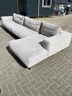!!ACTIE!! Gebroken witte luxe hoekbank, gratis levering, Verzenden, 300 cm of meer, Metaal, Zo goed als nieuw