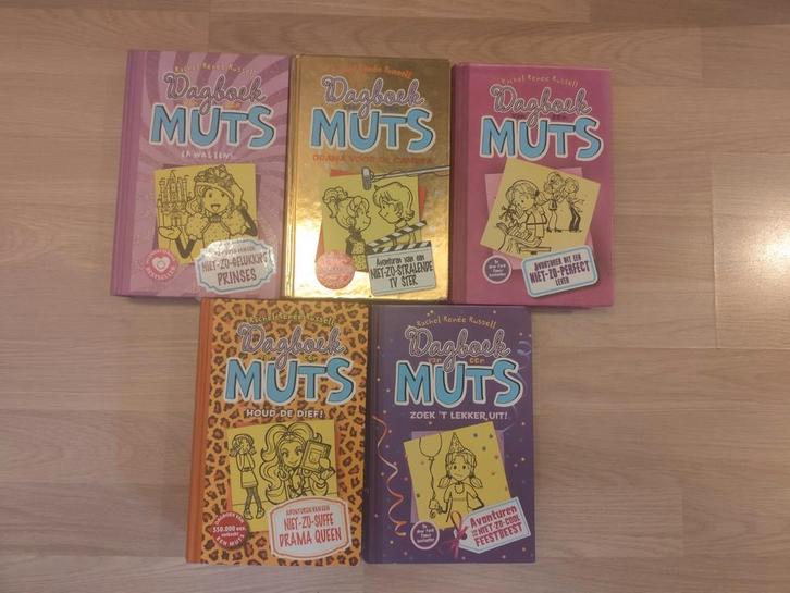 5 dagboek van een muts boeken in goede staat., Boeken, Humor, Zo goed als nieuw, Verhalen, Ophalen