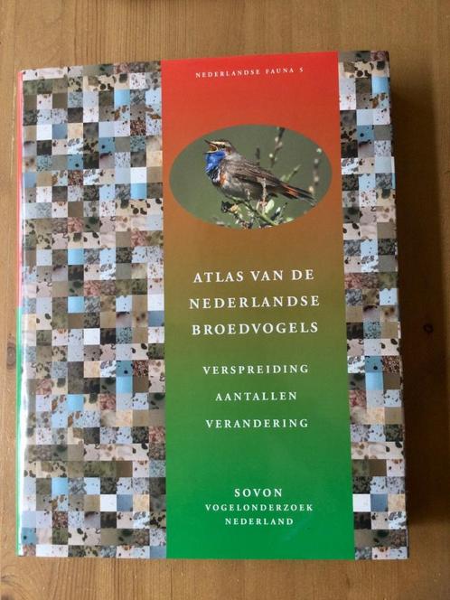 Atlas v.d. Nederlandse broedvogels. KNNV Hustings, Vergeer, Boeken, Dieren en Huisdieren, Zo goed als nieuw, Vogels, Ophalen of Verzenden