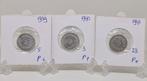3 Zilveren Kwartjes Wilhelmina, Postzegels en Munten, Munten | Nederland, Ophalen of Verzenden