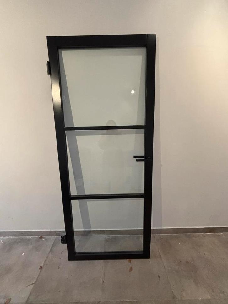 PERTURA Industriële Binnendeur Zwart 1000 Stomp, Doe-het-zelf en Verbouw, Deuren en Horren, Nieuw, Binnendeur, 200 tot 215 cm