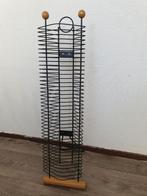 CD rekken in zwart ( goed voor 40 CD's totaal ), Ophalen, Gebruikt, Metaal, 25 tot 75 discs