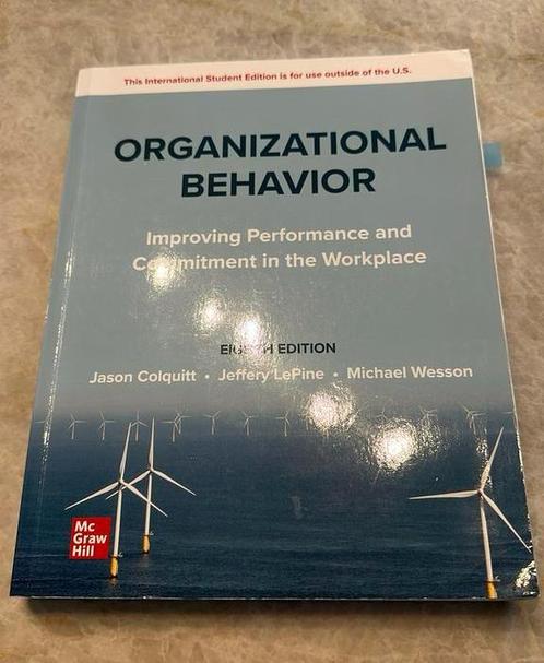 MBA, Organizational behavior, Jason Colquitt, Boeken, Economie, Management en Marketing, Zo goed als nieuw, Ophalen