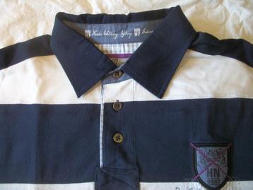 Polo Human Nature - XL - Ecru Blauw - Katoen - Nieuw beschikbaar voor biedingen