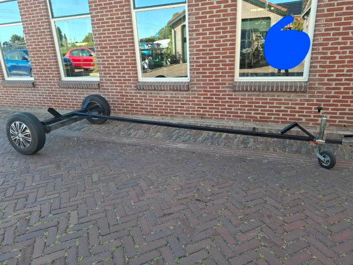 Alko boottrailer stallingtrailer  13" banden 299  euro !, Auto diversen, Aanhangers en Bagagewagens, Zo goed als nieuw, Ophalen
