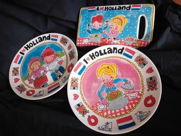 Blond-Holland-Amsterdam bordjes/ snijplank beschikbaar voor biedingen