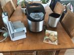 Broodbakmachine  Inventum met Snijmachine en boek, Ophalen, Gebruikt
