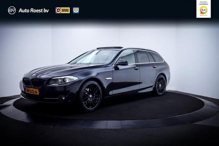 BMW 5 Serie Touring 520iA High Executive PANO | XENON | CARP, Auto's, BMW, Bedrijf, Te koop, 5-Serie, ABS, Airbags, Airconditioning
