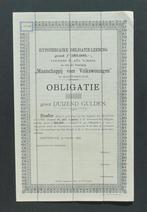 Maatschappij voor Volkswoningen - Amsterdam 1898, Verzenden, Voor 1920, Obligatie of Lening