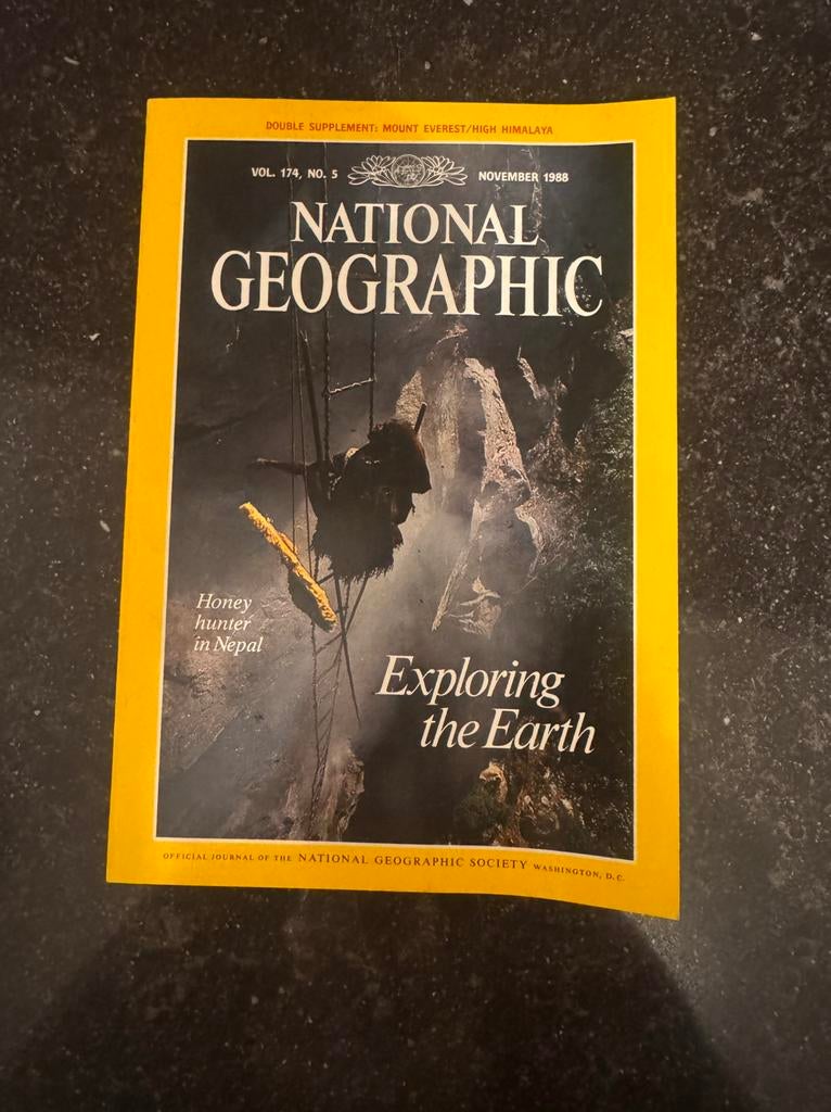 National Geographic, november 1988, Boeken, Ophalen of Verzenden, Zo goed als nieuw