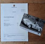 50 Jaar Porsche 550 Spyder persbericht - 2003, Porsche, Ophalen of Verzenden, Zo goed als nieuw