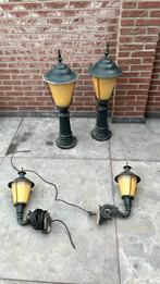 Tuinlampen Set - Klassieke Stijl, Tuin en Terras, Ophalen, Gebruikt, Minder dan 50 watt, Staande lamp