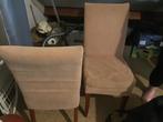 Eetkamerstoelen, Huis en Inrichting, Stoelen, Ophalen, Gebruikt, Bruin, Vier