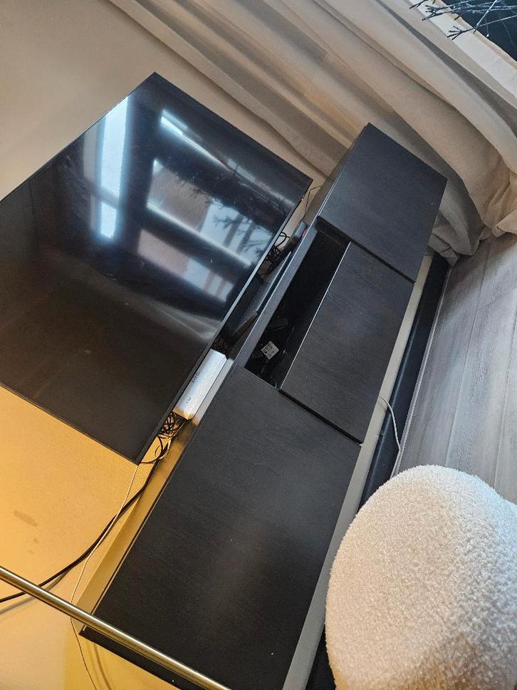 Tv meubel besta ikea, Huis en Inrichting, Kasten | Televisiemeubels, Gebruikt, Minder dan 100 cm, 150 tot 200 cm, 25 tot 50 cm